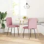 Sillas de comedor 2 unidades terciopelo rosa von , Essstühle - Ref: Foro24-4101313, Preis: 87,82 €, Rabatt: %