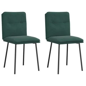 Sillas de comedor 2 unidades terciopelo verde oscuro von , Essstühle - Ref: Foro24-4101311, Preis: 87,82 €, Rabatt: %