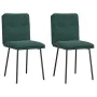 Sillas de comedor 2 unidades terciopelo verde oscuro von , Essstühle - Ref: Foro24-4101311, Preis: 87,82 €, Rabatt: %