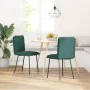 Sillas de comedor 2 unidades terciopelo verde oscuro von , Essstühle - Ref: Foro24-4101311, Preis: 87,82 €, Rabatt: %