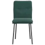 Sillas de comedor 2 unidades terciopelo verde oscuro von , Essstühle - Ref: Foro24-4101311, Preis: 87,82 €, Rabatt: %