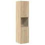 Juego de muebles de baño 4 pzas contrachapada roble Sonoma de , Muebles de baño - Ref: Foro24-3325023, Precio: 207,64 €, Desc...