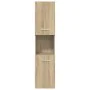 Juego de muebles de baño 4 pzas contrachapada roble Sonoma de , Muebles de baño - Ref: Foro24-3325023, Precio: 207,64 €, Desc...