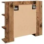 Mueble con espejo y LED madera vieja 70x16,5x60 cm by , bathroom vanities - Ref: Foro24-857003, Price: 98,45 €, Discount: %