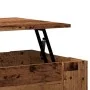 Mesa de centro madera de ingeniería madera antigua 79x49x41 cm von , Couchtisch - Ref: Foro24-856928, Preis: 92,99 €, Rabatt: %