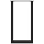 Patas de mesa de centro forma U 2uds acero negro 50x(90-91) cm de , Patas para mesas - Ref: Foro24-4013220, Precio: 122,08 €,...