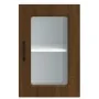 Armario pared cocina puerta de cristal Kalmar roble marrón de , Armarios de cocina - Ref: Foro24-853534, Precio: 57,86 €, Des...