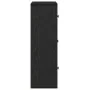 Librería de madera contrachapada roble negro 60x24x76,5 cm by , Bookcases and shelves - Ref: Foro24-860383, Price: 65,64 €, D...