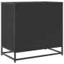 Cajonera de madera contrachapada negro 70x41x70 cm de , Cajoneras - Ref: Foro24-849084, Precio: 115,68 €, Descuento: %