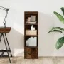 Estantería madera de ingeniería roble ahumado 31x24x102 cm de , Librerías y estanterías - Ref: Foro24-860341, Precio: 51,34 €...