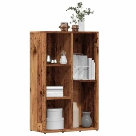 Estantería madera de ingeniería envejecida 50x25x80 cm by , Bookcases and shelves - Ref: Foro24-855780, Price: 45,35 €, Disco...