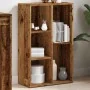 Estantería madera de ingeniería envejecida 50x25x80 cm de , Librerías y estanterías - Ref: Foro24-855780, Precio: 45,60 €, De...
