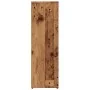 Estantería madera de ingeniería envejecida 50x25x80 cm de , Librerías y estanterías - Ref: Foro24-855780, Precio: 45,60 €, De...