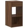 Mesilla de noche con cajón roble marrón 35x34x66,5 cm by , Nightstands - Ref: Foro24-858725, Price: 52,71 €, Discount: %