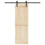 Kit de herrajes para puertas correderas acero negro 183 cm von , Türartikel - Ref: Foro24-4009712, Preis: 54,55 €, Rabatt: %
