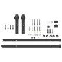 Kit de herrajes para puertas correderas acero negro 183 cm von , Türartikel - Ref: Foro24-4009712, Preis: 54,55 €, Rabatt: %