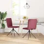 Sillas de comedor 2 unidades tela rojo tinto von , Essstühle - Ref: Foro24-4101235, Preis: 104,25 €, Rabatt: %