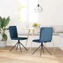 Sillas de comedor 2 unidades tela azul von , Essstühle - Ref: Foro24-4101240, Preis: 104,25 €, Rabatt: %