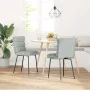 Sillas de comedor 2 unidades terciopelo gris claro von , Essstühle - Ref: Foro24-4101282, Preis: 96,26 €, Rabatt: %