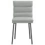 Sillas de comedor 2 unidades terciopelo gris claro von , Essstühle - Ref: Foro24-4101282, Preis: 96,26 €, Rabatt: %