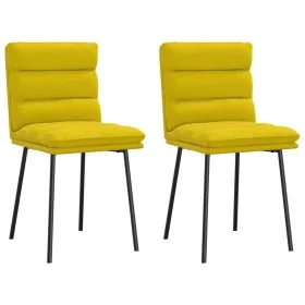 Sillas de comedor 2 unidades terciopelo amarillo von , Essstühle - Ref: Foro24-4101289, Preis: 94,10 €, Rabatt: %