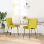 Sillas de comedor 2 unidades terciopelo amarillo de , Sillas de comedor - Ref: Foro24-4101289, Precio: 94,10 €, Descuento: %