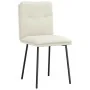 Sillas de comedor 2 unidades terciopelo crema by , dining chairs - Ref: Foro24-4101318, Price: 88,71 €, Discount: %