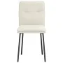 Sillas de comedor 2 unidades terciopelo crema by , dining chairs - Ref: Foro24-4101318, Price: 88,71 €, Discount: %