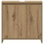 Mueble de lavabo de baño madera roble artisan 60x33x60 cm de , Muebles de baño - Ref: Foro24-861146, Precio: 53,75 €, Descuen...
