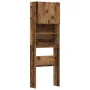 Armario lavadora madera ingeniería madera antigua 64x24x190 cm by , Accessories for washing machines and dryers - Ref: Foro24...