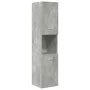 Juego muebles de baño 4 pzas madera contrachapada gris hormigón von , Badezimmermöbel - Ref: Foro24-3324899, Preis: 262,97 €,...
