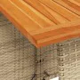 Set comedor de jardín 5 pzas con cojines ratán sintético beige by , Garden sets - Ref: Foro24-365422, Price: 228,84 €, Discou...