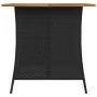 Set de muebles jardín 5 pzas con cojines ratán sintético negro von , Gartensets - Ref: Foro24-365420, Preis: 223,89 €, Rabatt: %