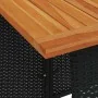 Set de muebles jardín 5 pzas con cojines ratán sintético negro von , Gartensets - Ref: Foro24-365420, Preis: 223,89 €, Rabatt: %