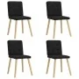 Sillas de comedor 4 unidades tela negras von , Essstühle - Ref: Foro24-3315170, Preis: 193,14 €, Rabatt: %