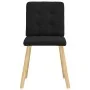 Sillas de comedor 4 unidades tela negras von , Essstühle - Ref: Foro24-3315170, Preis: 193,14 €, Rabatt: %