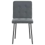 Sillas de comedor 6 unidades terciopelo gris oscuro by , dining chairs - Ref: Foro24-3315428, Price: 239,11 €, Discount: %