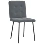 Sillas de comedor 6 unidades terciopelo gris oscuro by , dining chairs - Ref: Foro24-3315428, Price: 239,11 €, Discount: %