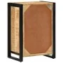 Aparador de madera maciza de mango rugosa 50x35x70 cm de , Aparadores - Ref: Foro24-4013585, Precio: 209,29 €, Descuento: %