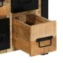 Aparador de madera maciza de mango rugosa 50x35x70 cm de , Aparadores - Ref: Foro24-4013585, Precio: 209,29 €, Descuento: %