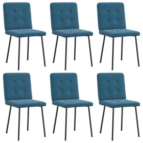 Sillas de comedor 6 unidades terciopelo azul von , Essstühle - Ref: Foro24-3315437, Preis: 234,68 €, Rabatt: %