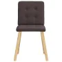 Sillas de comedor 6 unidades tela marrón oscuro von , Essstühle - Ref: Foro24-3315442, Preis: 288,52 €, Rabatt: %
