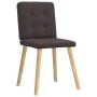 Sillas de comedor 6 unidades tela marrón oscuro von , Essstühle - Ref: Foro24-3315442, Preis: 288,52 €, Rabatt: %