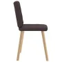 Sillas de comedor 6 unidades tela marrón oscuro von , Essstühle - Ref: Foro24-3315442, Preis: 288,52 €, Rabatt: %