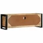 Mueble de TV madera maciza de mango rugosa 100x30x35 cm by , TV Furniture - Ref: Foro24-4013593, Price: 204,34 €, Discount: %