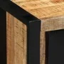 Mueble de TV madera maciza de mango rugosa 100x30x35 cm by , TV Furniture - Ref: Foro24-4013593, Price: 204,34 €, Discount: %