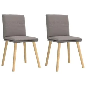 Sillas de comedor 2 unidades tela gris taupé von , Essstühle - Ref: Foro24-4101261, Preis: 109,08 €, Rabatt: %