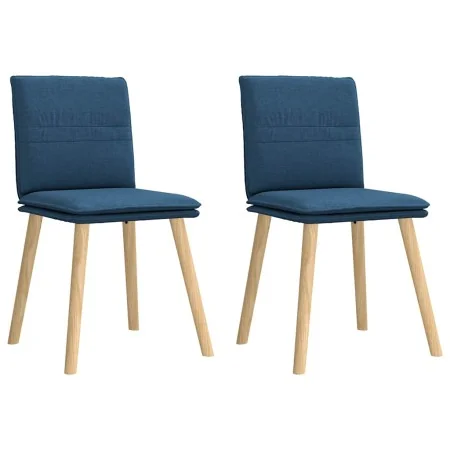 Sillas de comedor 2 unidades tela azul von , Essstühle - Ref: Foro24-4101263, Preis: 109,08 €, Rabatt: %