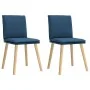 Sillas de comedor 2 unidades tela azul von , Essstühle - Ref: Foro24-4101263, Preis: 109,08 €, Rabatt: %