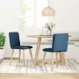 Sillas de comedor 2 unidades tela azul von , Essstühle - Ref: Foro24-4101263, Preis: 109,08 €, Rabatt: %